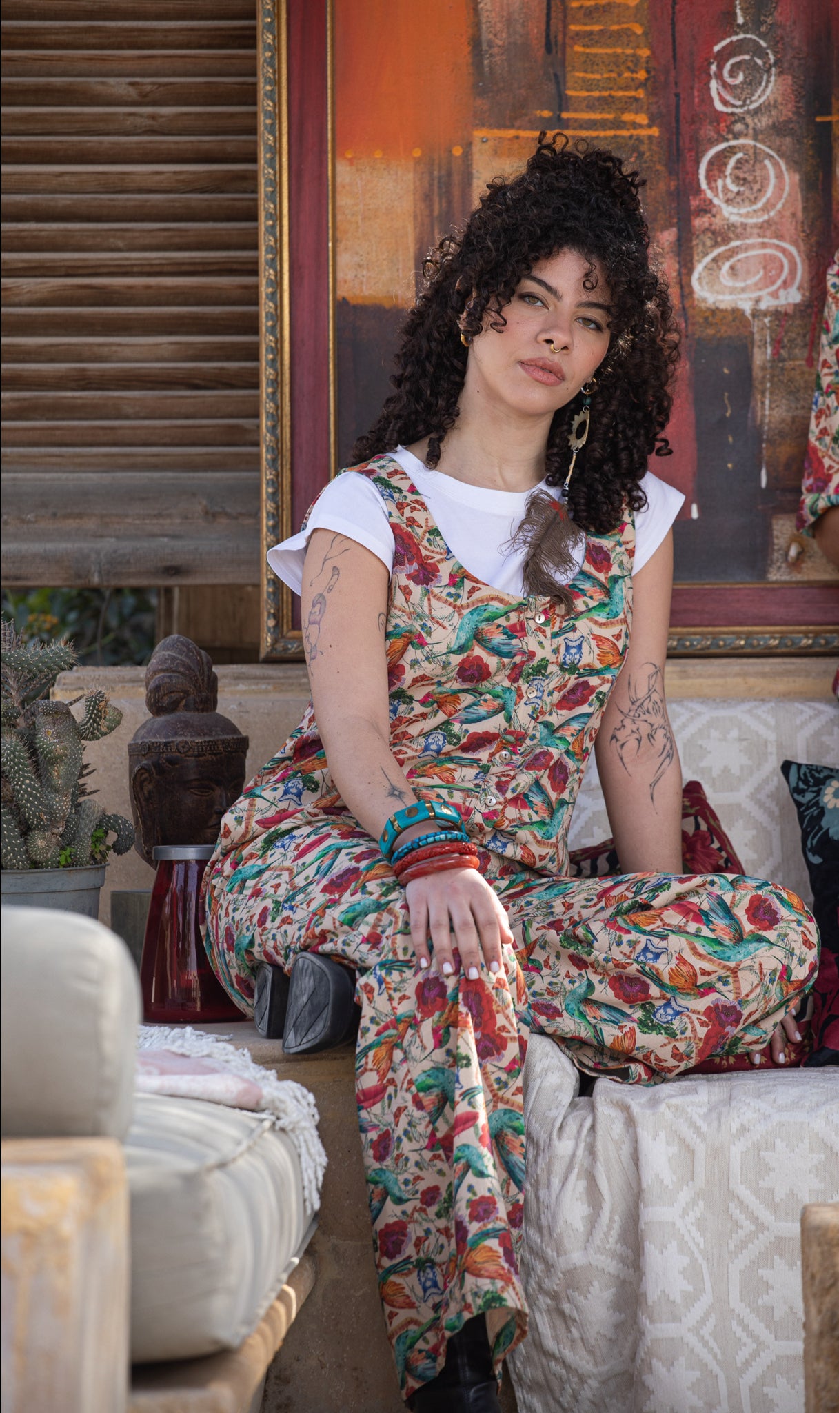Birds jumpsuit