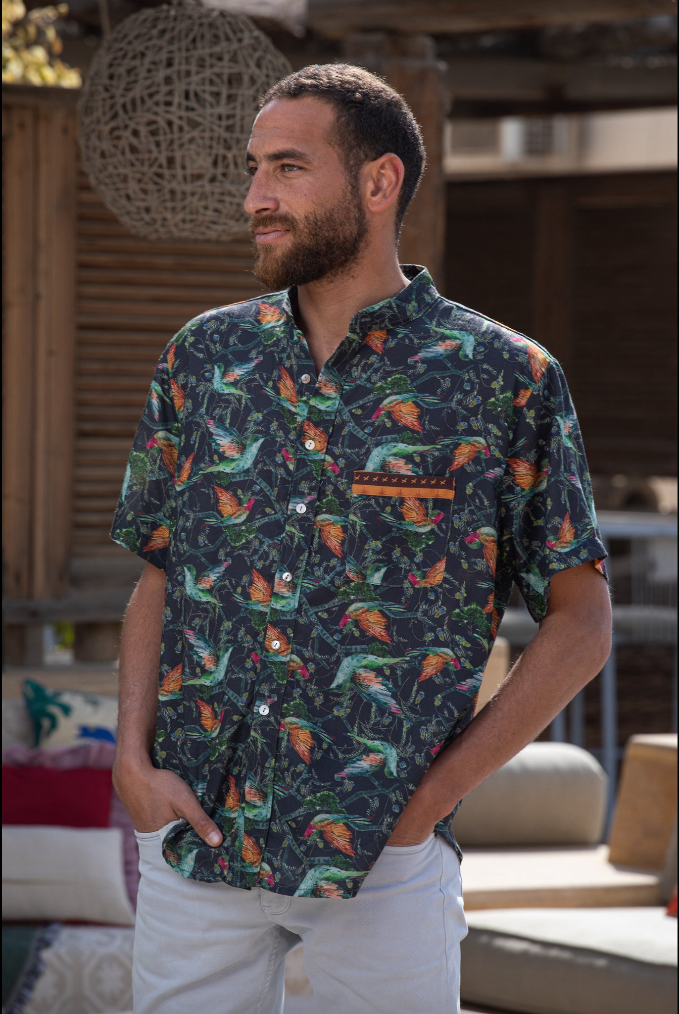 Birds men shirt