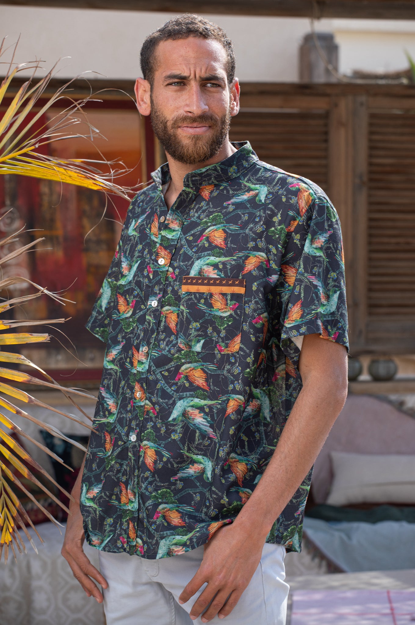 Birds men shirt
