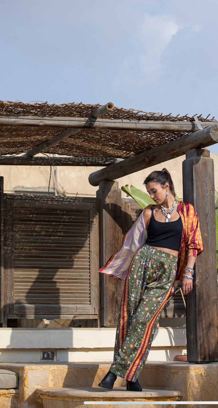 Celestial stars pants