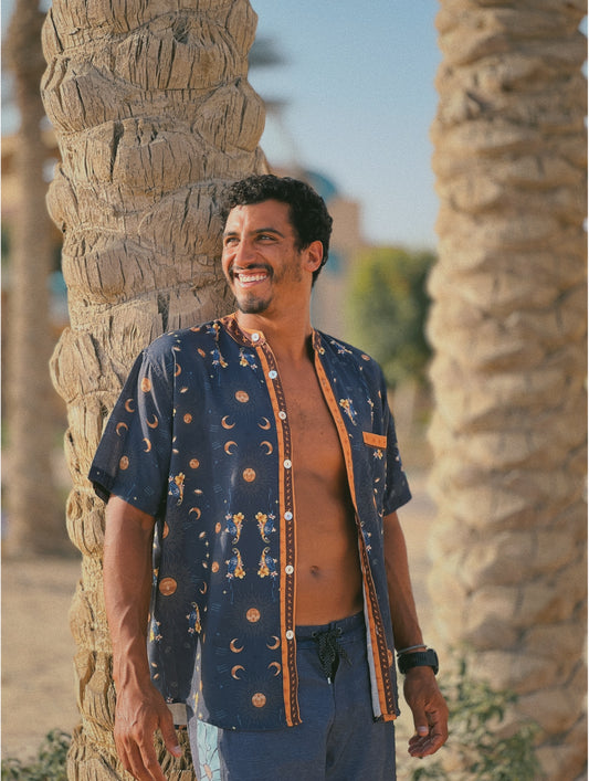 Celestial Stars Men's Shirt