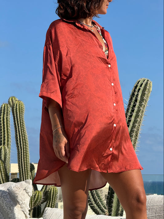 Satin Coverup