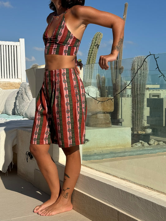 Red Cacti Shorts