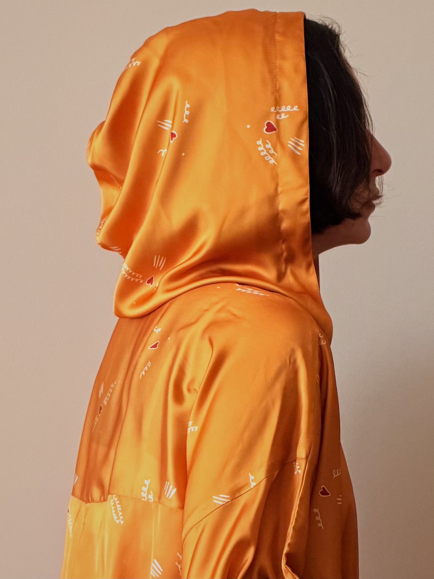 Hoodie Shirt Dress Kimono