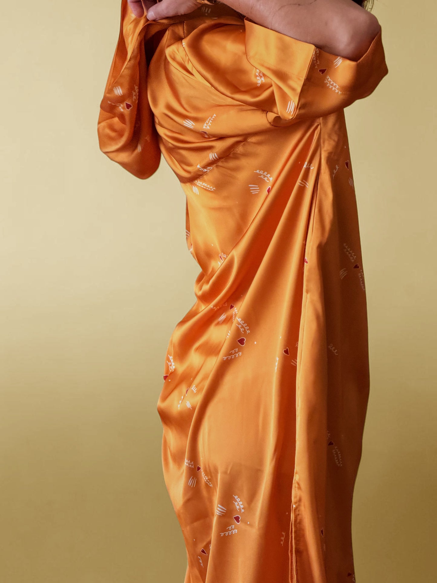 Hoodie Shirt Dress Kimono