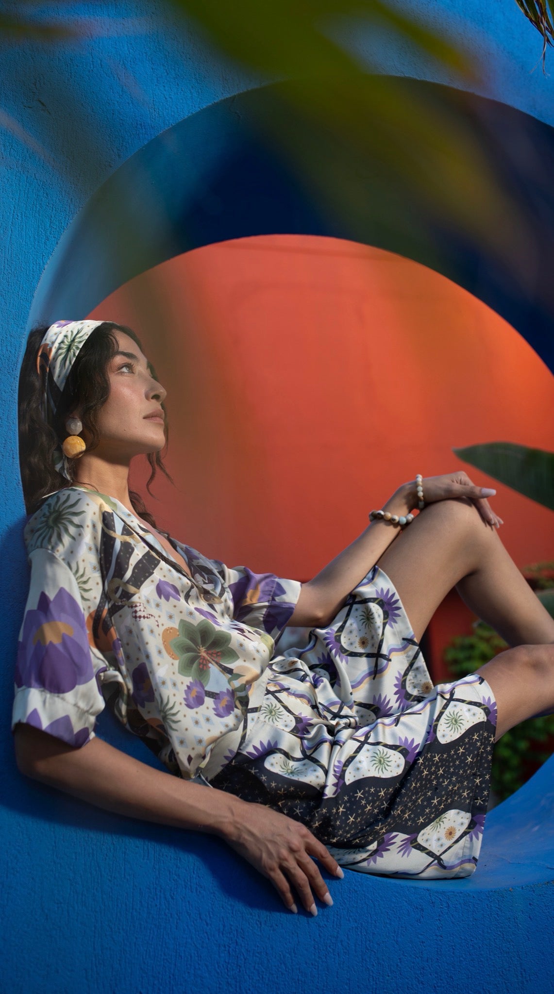 Night Bloom Bermuda Shorts